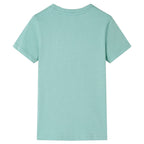 Vidaxl kindershirt 104 lichtkakikleurig