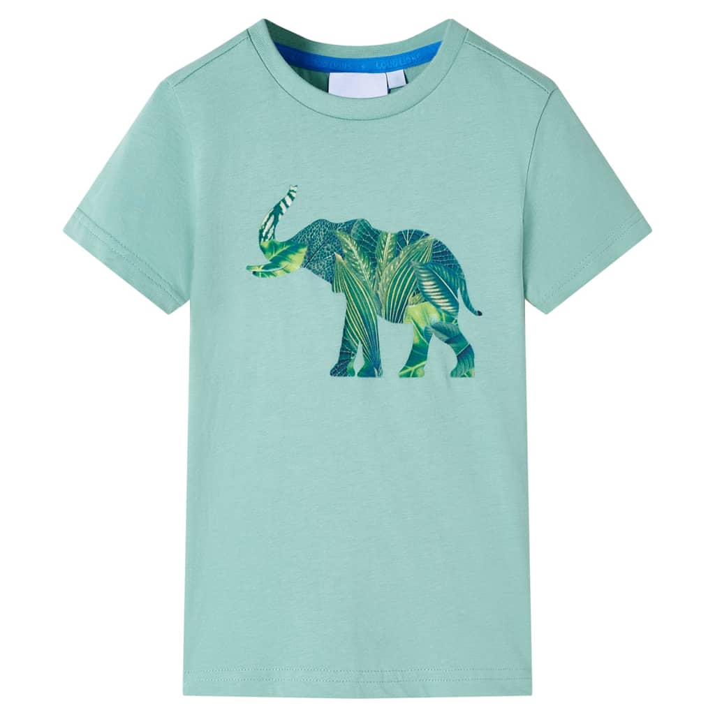 Vidaxl kindershirt 140 groen