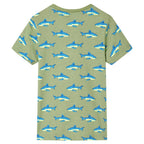 Vidaxl kindershirt 104 lichtkakikleurig