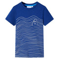 VidaXL Kindershirt 104 donkerblauw