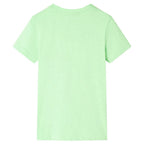 Vidaxl kindershirt 128 neongroen