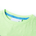 Vidaxl kindershirt 128 neongroen