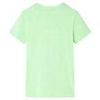 Vidaxl kindershirt 140 neongroen