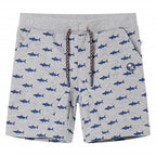VidaXL Kindershorts met trekkoord 104 gemêleerd lichtgrijs