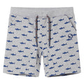 Vidaxl kindershorts met trekkoord 116 gemêleerd lichtgrijs