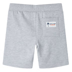 VidaXL Kindershorts met trekkoord 116 grijs
