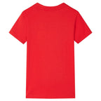 Vidaxl kindershirt 92 rood