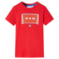 VidaXL Kindershirt 140 rood
