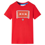 VidaXL Kindershirt 140 rood