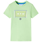 Vidaxl kindershirt 140 limoengroen