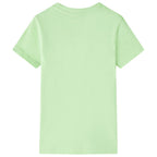Vidaxl kindershirt 140 limoengroen