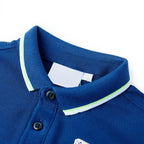 Vidaxl kinderpoloshirt 140 donkerblauw
