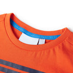 Vidaxl kindershirt 140 donkeroranje