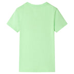 VidaXL Kindershirt 140 neongroen