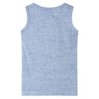 Vidaxl kindertopje 104 gemêleerd blauw