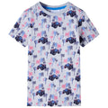 VidaXL Kindershirt 92 gemêleerd grijs