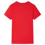 VidaXL Kindershirt 92 rood