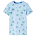 VidaXL Kindershirt 92 lichtblauw
