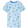 VidaXL Kindershirt 140 lichtblauw