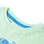 Vidaxl kindershirt 128 lichtgroen