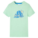 Vidaxl kindershirt 140 lichtgroen