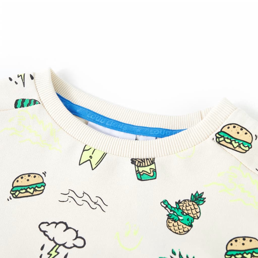 Vidaxl kindertrui 128 zachtecru