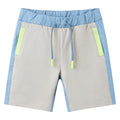 Vidaxl kindershort met trekkoord 92 blauw