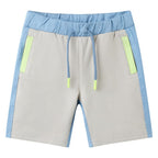 Vidaxl kindershort met trekkoord 104 blauw