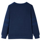 Vidaxl kindertrui 92 gemêleerd marineblauw