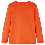 Vidaxl kindershirt met lange mouwen 92 oranje