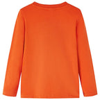 Vidaxl kindershirt met lange mouwen 116 oranje