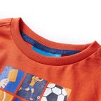 Vidaxl kindershirt met lange mouwen 128 oranje