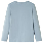 Vidaxl kindershirt met lange mouwen 128 lichtblauw