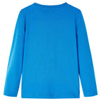 Vidaxl kindershirt met lange mouwen 116 kobaltblauw