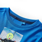 Vidaxl kindershirt met lange mouwen 116 kobaltblauw