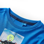 Vidaxl kindershirt met lange mouwen 140 kobaltblauw