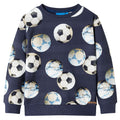 Vidaxl kindertrui 92 marineblauw