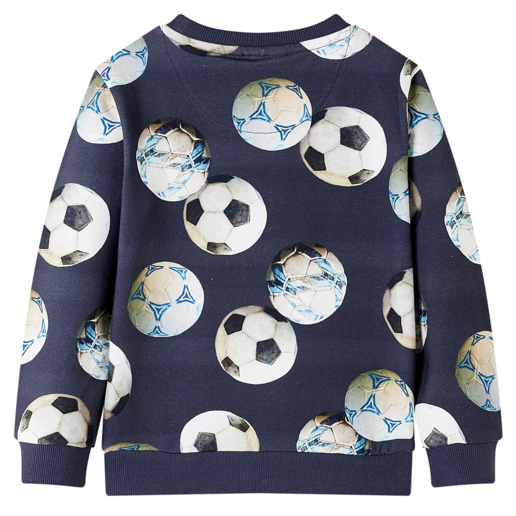 Vidaxl kindertrui 128 marineblauw