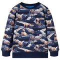 VidaXL Kindertrui 104 marineblauw