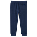 Vidaxl kinderjoggingbroek 92 gemêleerd marineblauw