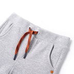 Vidaxl kinderjoggingbroek 92 gemêleerd grijs