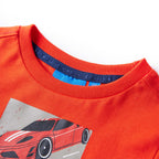 Vidaxl kindershirt met lange mouwen 116 felroranje