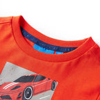 Vidaxl kindershirt met lange mouwen 128 felroranje