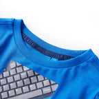 Vidaxl kindershirt met lange mouwen 128 kobaltblauw