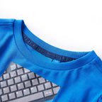 VidaXL Kindershirt met lange mouwen 140 kobaltblauw