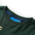 Vidaxl kindershirt met lange mouwen 92 donkergroen