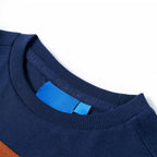 Vidaxl kindershirt met lange mouwen 104 marineblauw