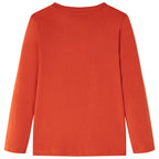 Vidaxl kindershirt met lange mouwen 140 oranje