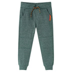 Vidaxl kinderjoggingbroek 92 donkergroen