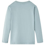 VidaXL Kindershirt met lange mouwen 92 lichtblauw
